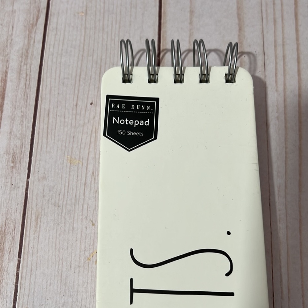 SOLD! Rae Dunn ‘LISTS’ Notepad - Picture 2 of 4